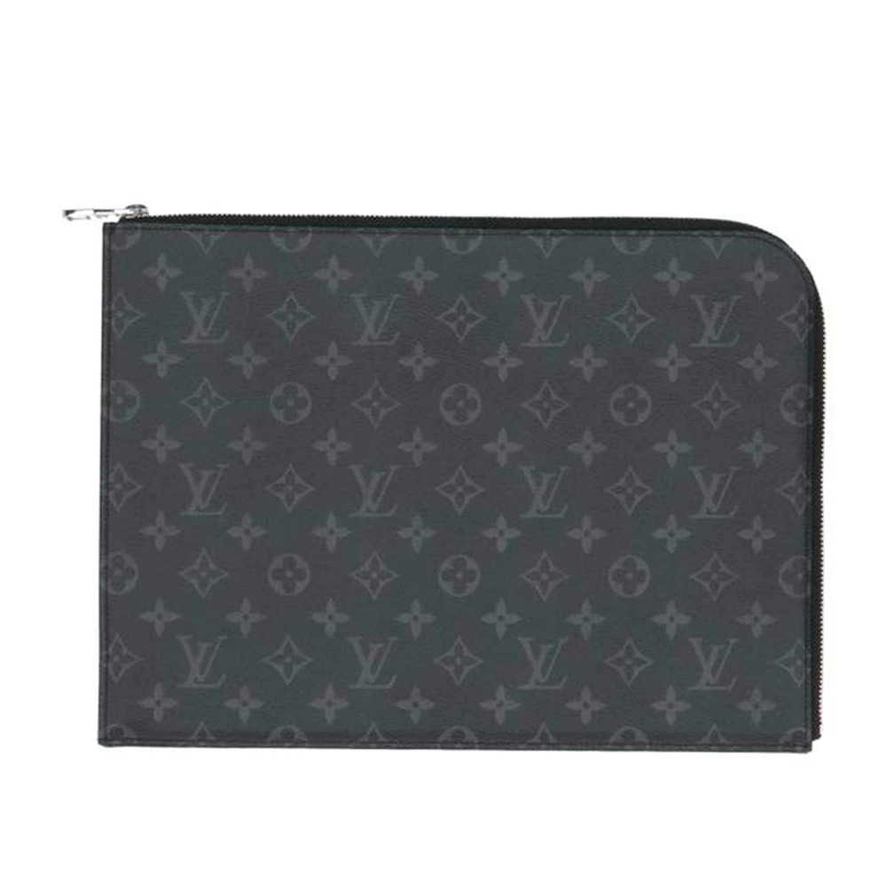 Louis Vuitton Pochette Jour Monogram Dsmg Pouch Canvas Leather Eclipse Black
